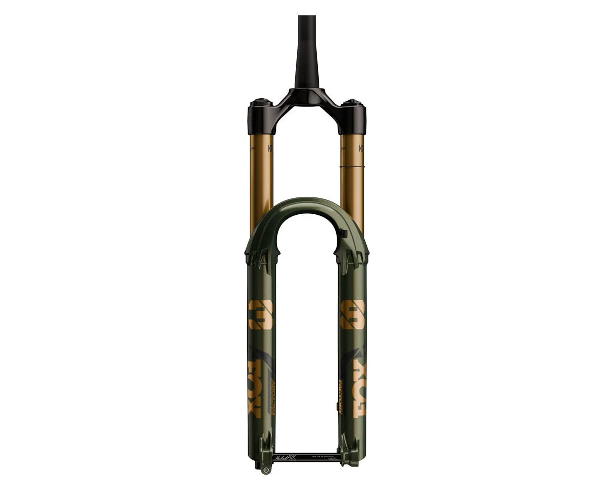 Fox Suspension 38 Factory Series Enduro Fork (Limited Edition Racing Green) (44mm Offset) (GRIP X 2  - view 2